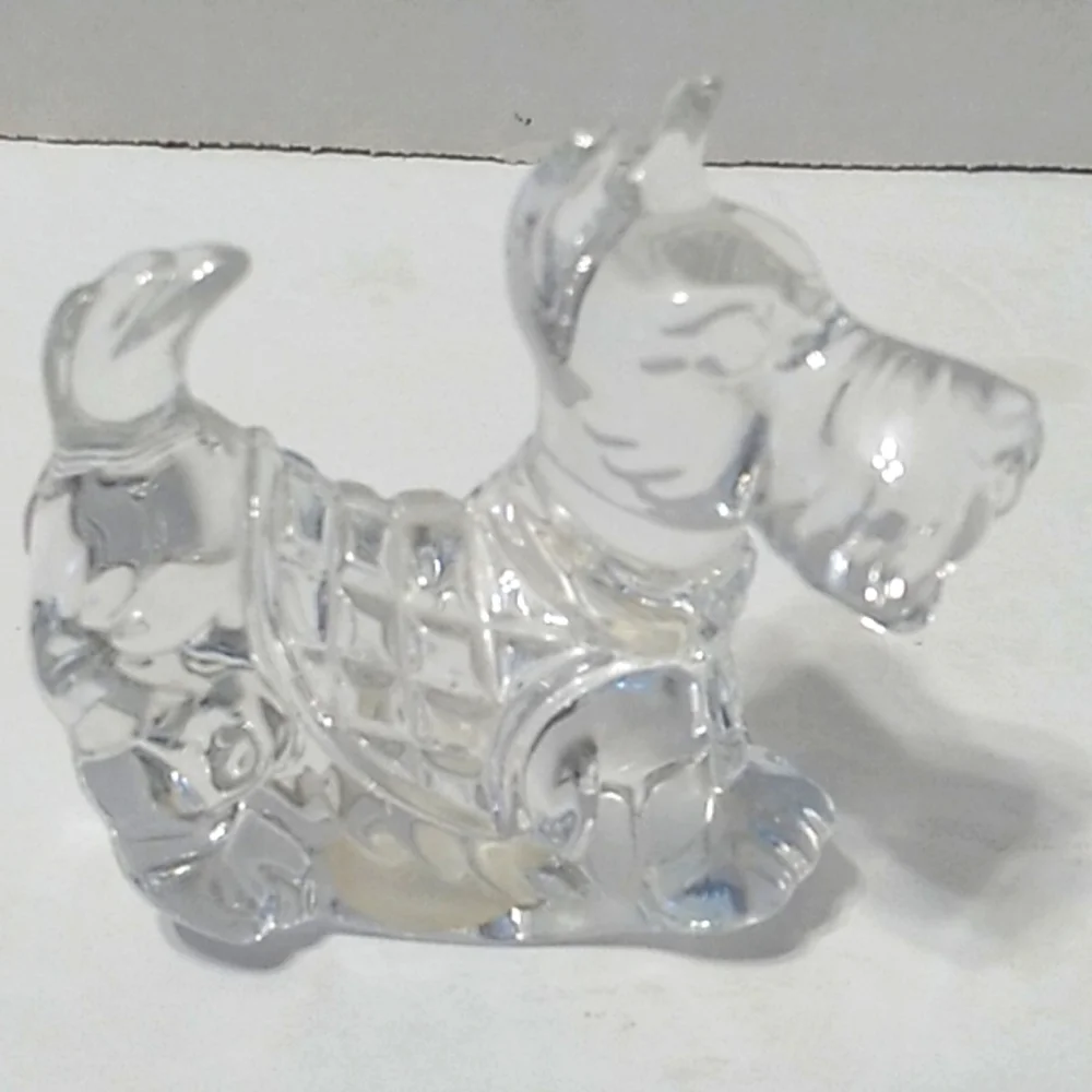 PRINCESS HOUSE ROCKING SCOTTIE FIGURINE VINTAGE - Picture 1 of 5